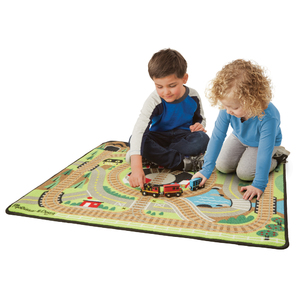 Round the Rails Train Rug Ages 3-7 Years