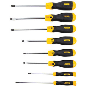 Cushion Grip Screwdriver Set - 8 Pieces