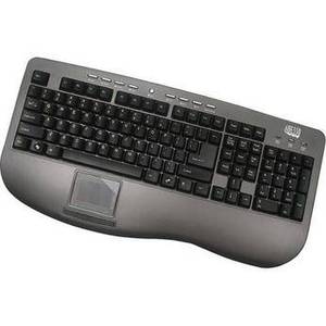 AKB-430UG Win Touch Pro Desktop Multimedia Touchpad Keyboard (Black, USB)