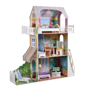 Teamson Garden View Estate Doll House for 18 Inch Dolls