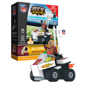 OYO Sports NFL Washington Redskins NFL 4 wheel ATV with Redskins Super Fan