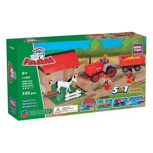 Brictek 5 in 1 Farm Set