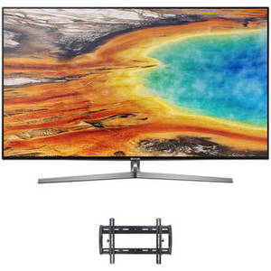 MU9000-Series 65"-Class HDR UHD Smart LED TV and Tilting Wall Mount Kit