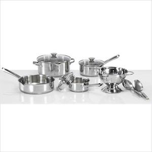 WearEver Cook & Strain 10-Piece Cookware Set