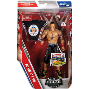 WWE John Cena - Elite 50 Toy Wrestling Action Figure