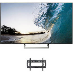 XBR-X850E-Series 65"-Class HDR UHD Smart LED TV and Tilting Wall Mount Kit