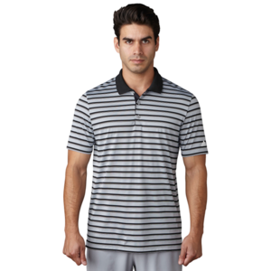 adidas Club Merch Stripe Polo Size: X-Large