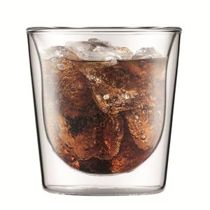 Skal Double Wall 6 oz. Beverage Glass  (Set of 2)