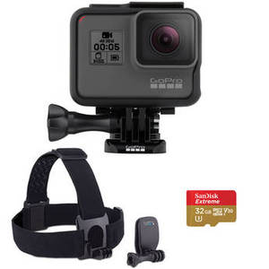 HERO5 Black & Head Strap Kit with 32GB microSDHC Card