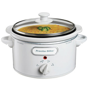 Portable 1.5 Qt. Oval Slow Cooker