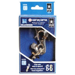 Bepuzzled Hanayama Level 3 Cast Puzzle - Seahorse