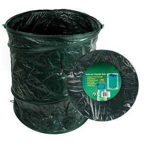 Stalwart Pop-Up Trash Bin - 22 inch  D x 27 inch H