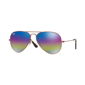 Ray-Ban Aviator Mineral Flash Lens Sunglasses