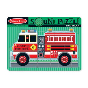 Melissa & Doug Fire Truck Sound Puzzle
