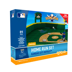 OYO Sports MLB Home Run Derby Kansas City Royals Building Block Set