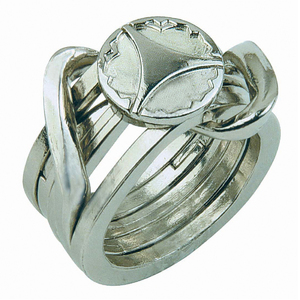 Bepuzzled Hanayama Level 5 Cast Puzzle - Ring II