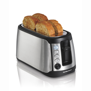 Keep Warm 4-Slice Long Slot Toaster