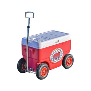 Cruzin Cooler Coolagon Trailer Red