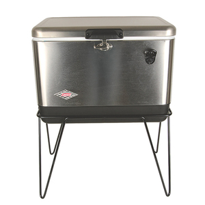 54 Qt Stainless Steel Belted Party Cooler