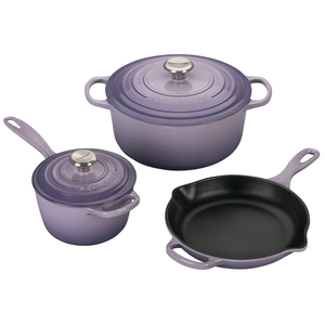 5pc Cast Iron Cookware Set Provence