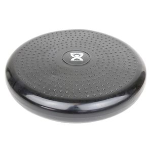 Cando Inflatable vestibular seating/standing disc, black, 35 cm (13.8 in)