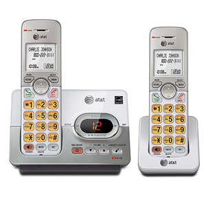 Cordless Answering System w/Caller ID & 2 Handsets