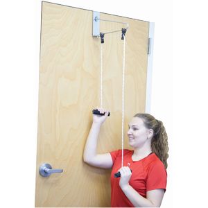 Cando Overdoor shoulder exerciser, dual pulley w/door bracket, 25 each