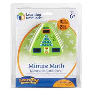 Learning Resources Minute Math Electronic Flash Card™
