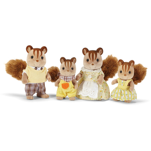 Calico Critters Hazelnut Chipmunk Family