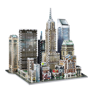 Wrebbit Puzzles 2010 Midtown East New York 3D Puzzle