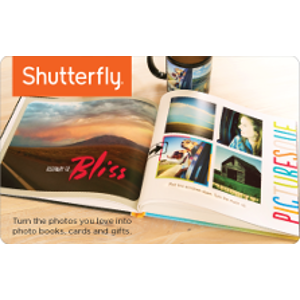 Shutterfly eGift Card $25