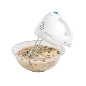 6 Speed Hand Mixer with Snap-On Case