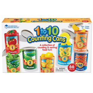 Learning Resources 1 To 10 Counting Cans