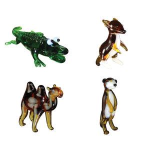 Brainstorm Products Looking Glass Exotic Animals Miniature Figures
