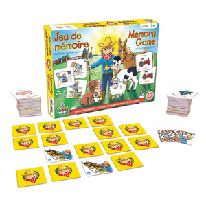 Editions Gladius Int'l Friendly Farm Memory Game