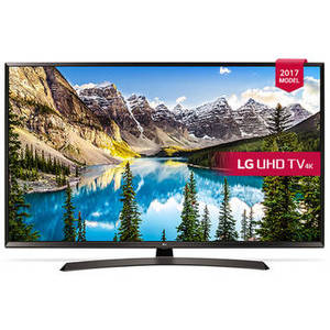 UJ634-Series 43"-Class Multi-System 4K UHD Smart LED TV