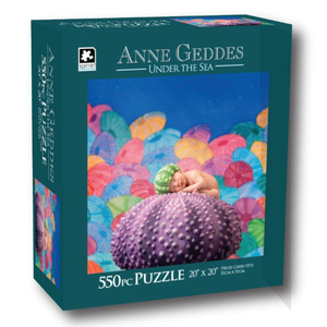 KARMIN Anne Geddes Baby on Jellyfish 550-Piece Puzzle