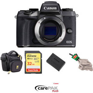EOS M5 Mirrorless Digital Camera Deluxe Kit (Body Only)