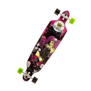 Punisher Skateboards Zombie 40-inch Drop-through Canadian Maple Longboard with Concave Deck