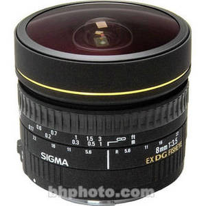 8mm f/3.5 EX DG Circular Fisheye Lens for Canon EF