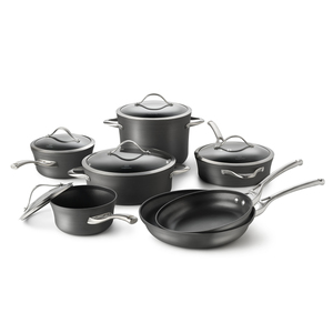 Contemporary Nonstick 12pc Cookware Set