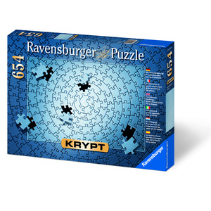 Ravensburger Krypt Blank Puzzle Challenge: 654 Pcs