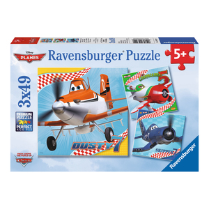 Ravensburger Disney Planes - Dusty and Friends: 3x49 Pcs