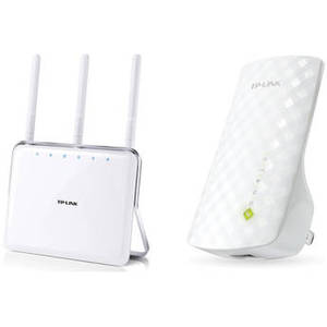 Archer C8 Wireless Dual-Band Router Kit with RE200 Wireless-AC750 Range Extender