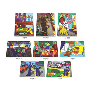 Melissa & Doug Puzzle Set Multi-Ethnic Careers