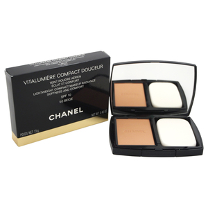 Chanel Vitalumiere Compact Douceur Lightweight Compact Makeup SPF 10 - # 50 Beige by  for Women - 0.43 oz Makeup
