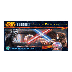 Buffalo Games & Puzzles Star Wars Panoramic Photomosaics - Duel on the Death Star: 750 Pcs