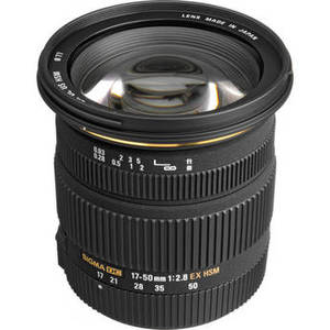 17-50mm f/2.8 EX DC HSM Zoom Lens for Pentax DSLRs W/APS-C Sensors