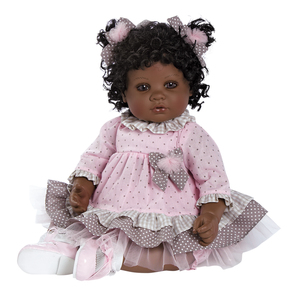 Adora Dolls Toddler Cuddly & Weighted 20" Play Doll- Curls for Love with  Dark Brown Hair & Brown Eyes Ages 6+