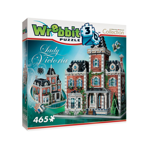 Wrebbit Puzzles Mansion Collection - Lady Victoria 3D Puzzle: 465 Pcs